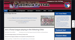 Desktop Screenshot of georgiafutsal.com